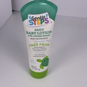 Gentle Steps Daily Baby Lotion with‎ Colloidal Oatmeal Skin Protectant 8 oz